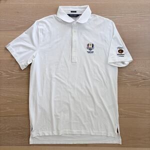 Polo Golf Ralph Lauren 2020 Ryder Cup Whistling Straits Tito's White Polo Shirt
